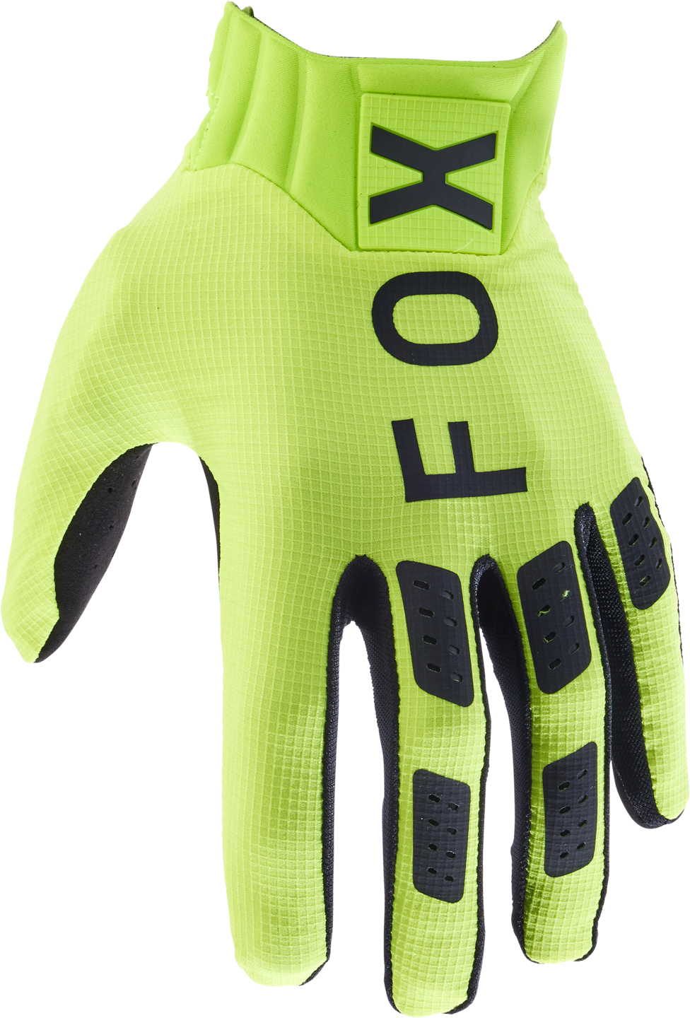 FOX Guantes de Cross  Flexair Amarillo Fluo