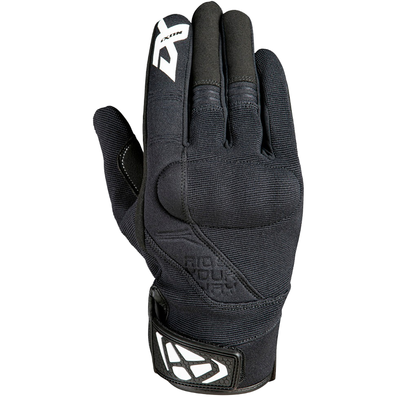 Ixon Guantes de Moto Mujer  RS Delta Negro-Blanco