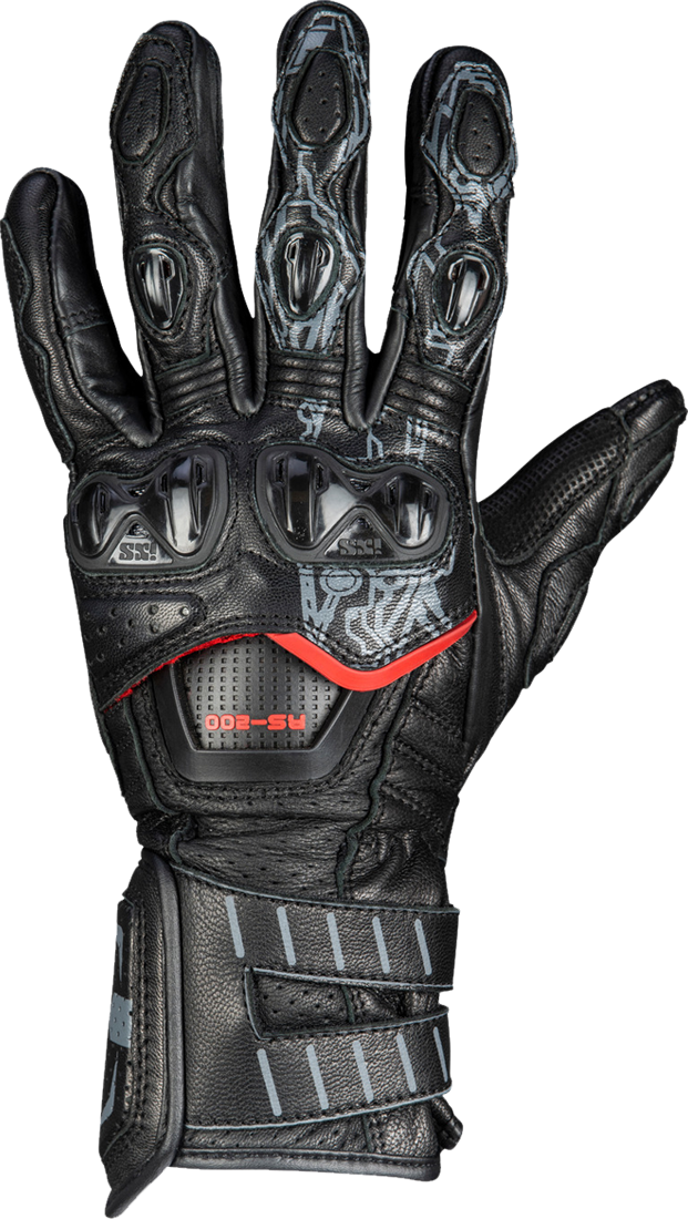 iXS Guantes de moto para Mujer  Sport LD RS-200 3.0 Negros