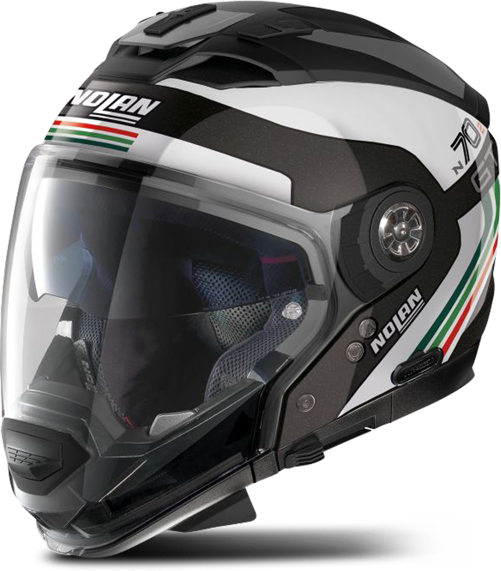 Nolan Casco Jet  N70-2 GT 06 Jetpack Negro-Blanco