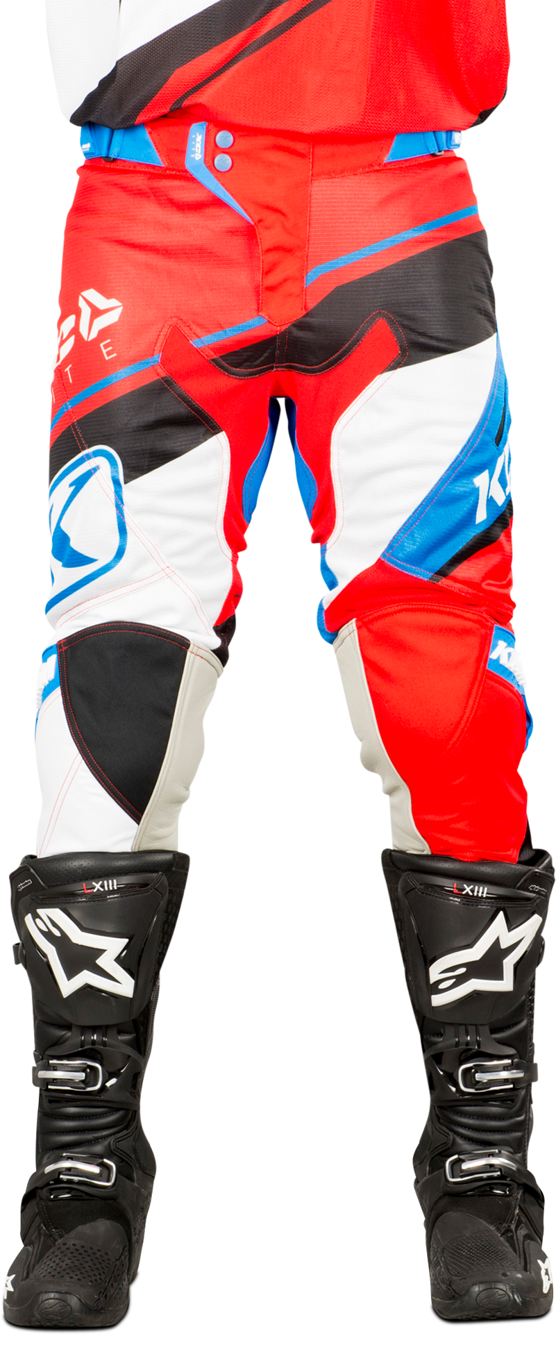 KLIM Pantalones de Cross  XC Lite Rojo-Azul