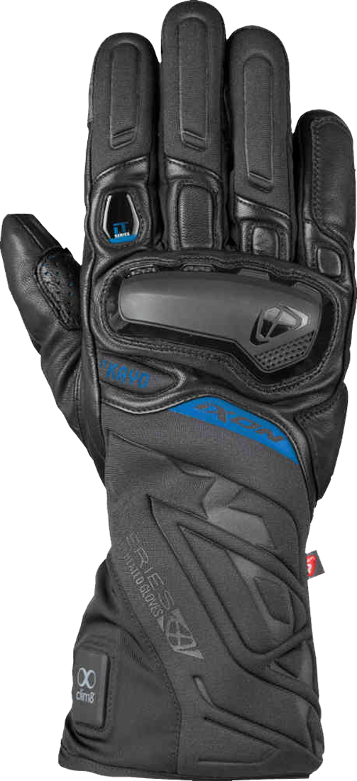 Ixon Guantes de Moto  IT-Kayo Negro-Azul