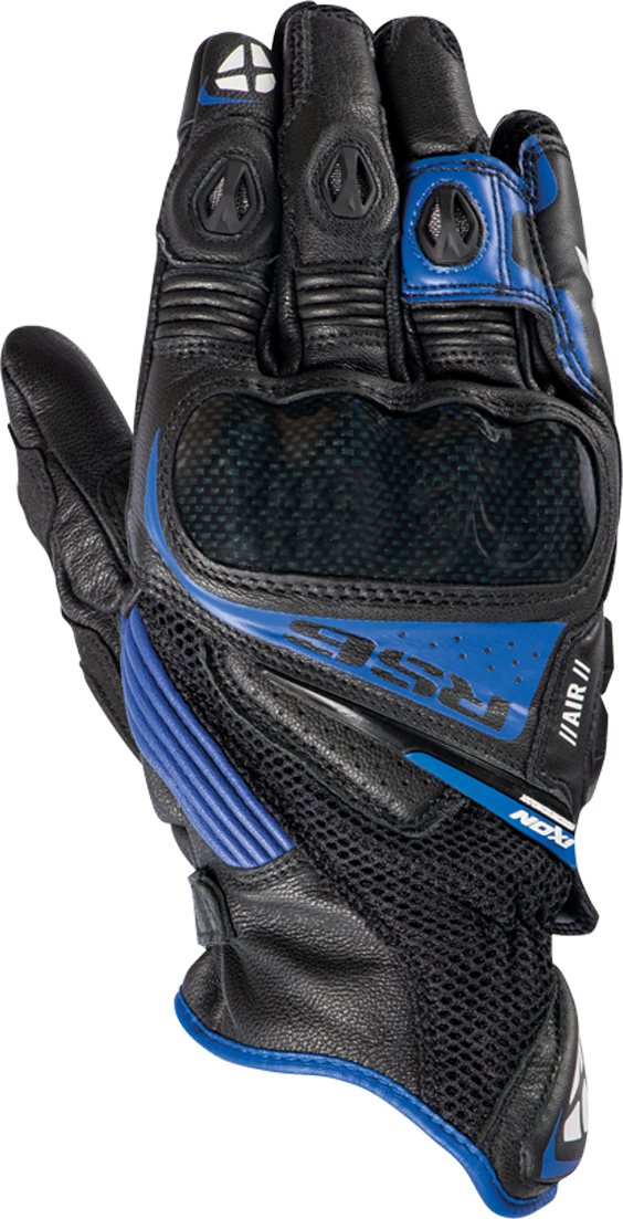 Ixon Guantes de Moto  RS6 Air  Negro-Blanco-Azul