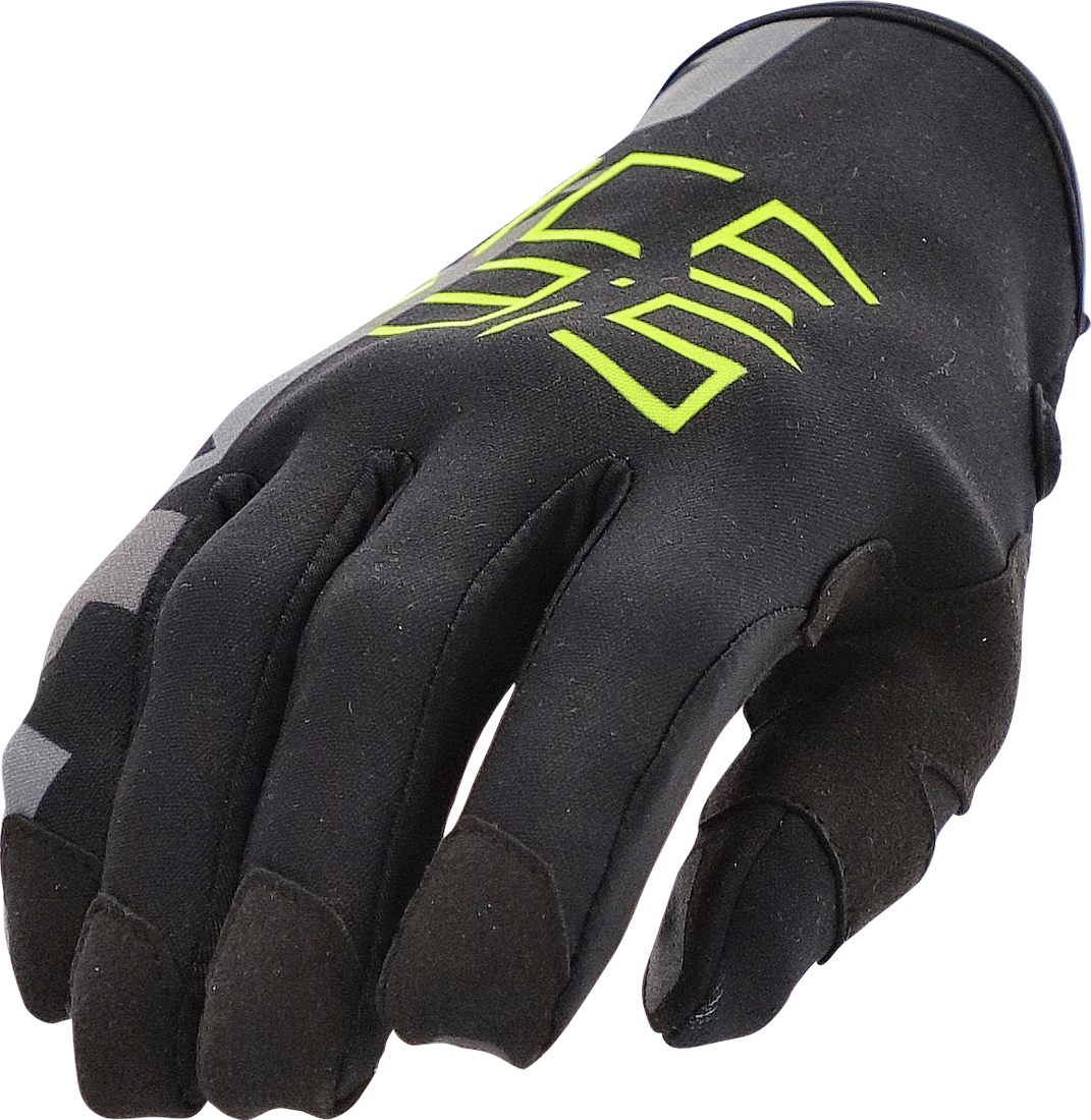 Acerbis Guantes de Cross  Zero Degree 3.0 Negro-Amarillo