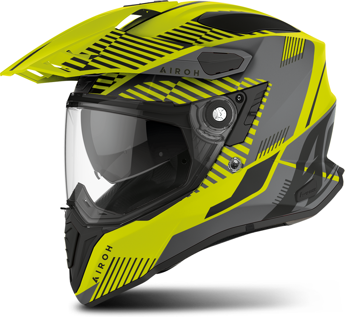 Airoh Casco Adventure  Commander Amarillo