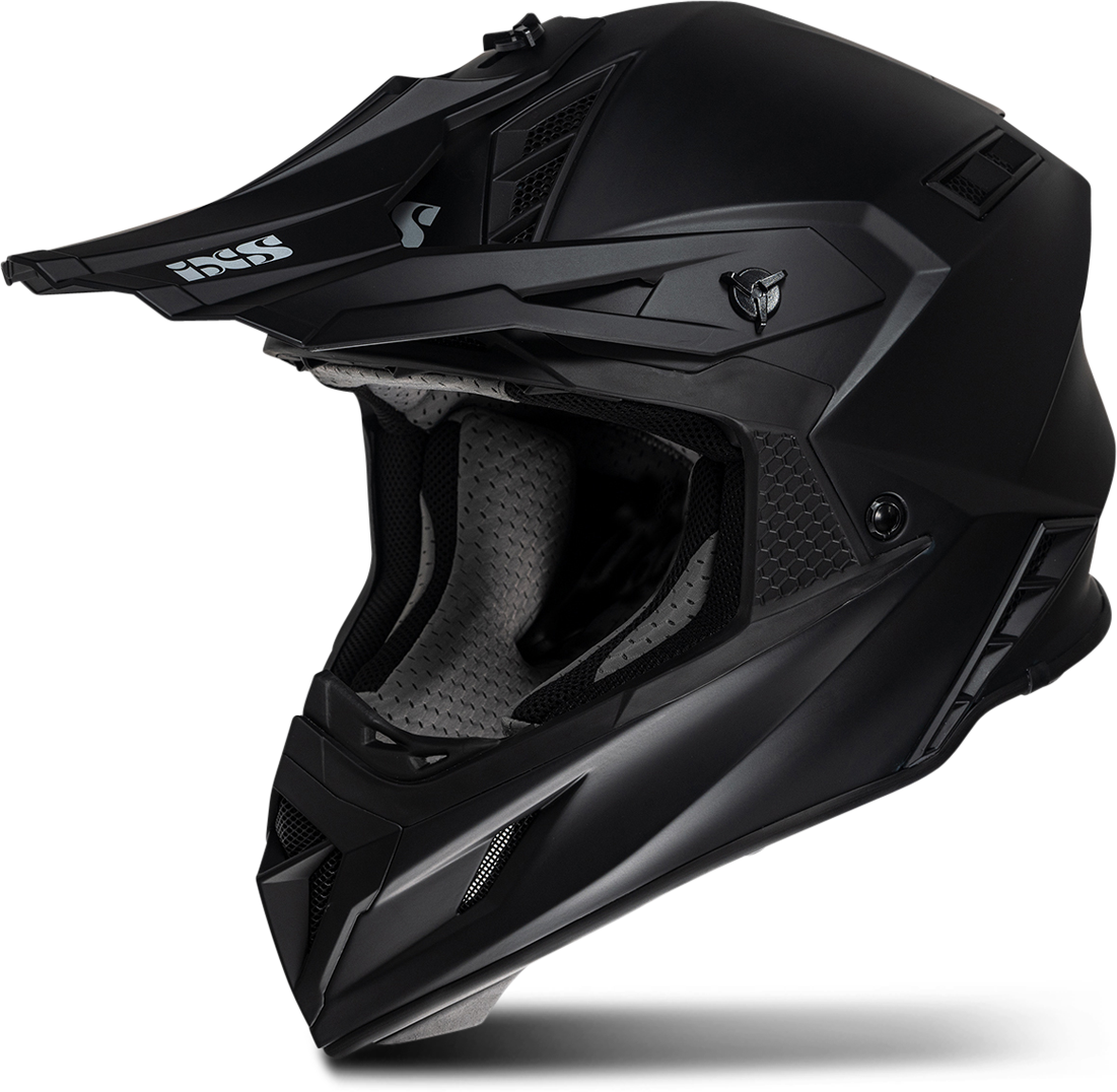 iXS Casco de Cross  189FG 1.0 Negro Mate