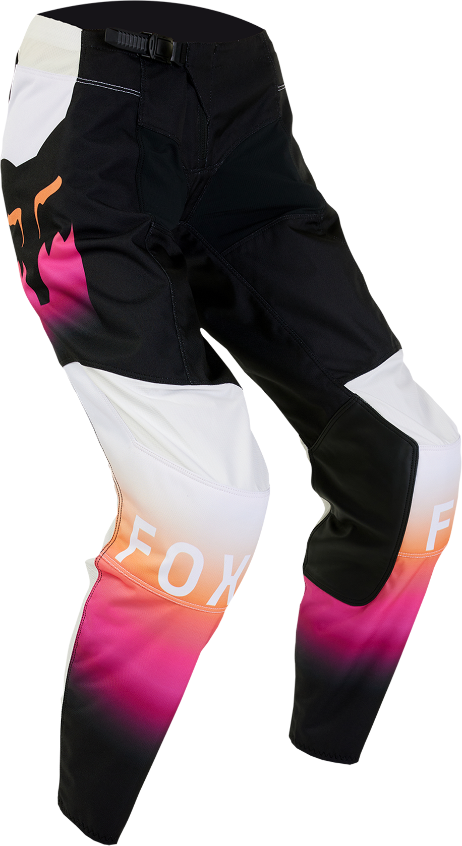 FOX Pantalones de Cross Mujer  180 Flora Negro-Rosa