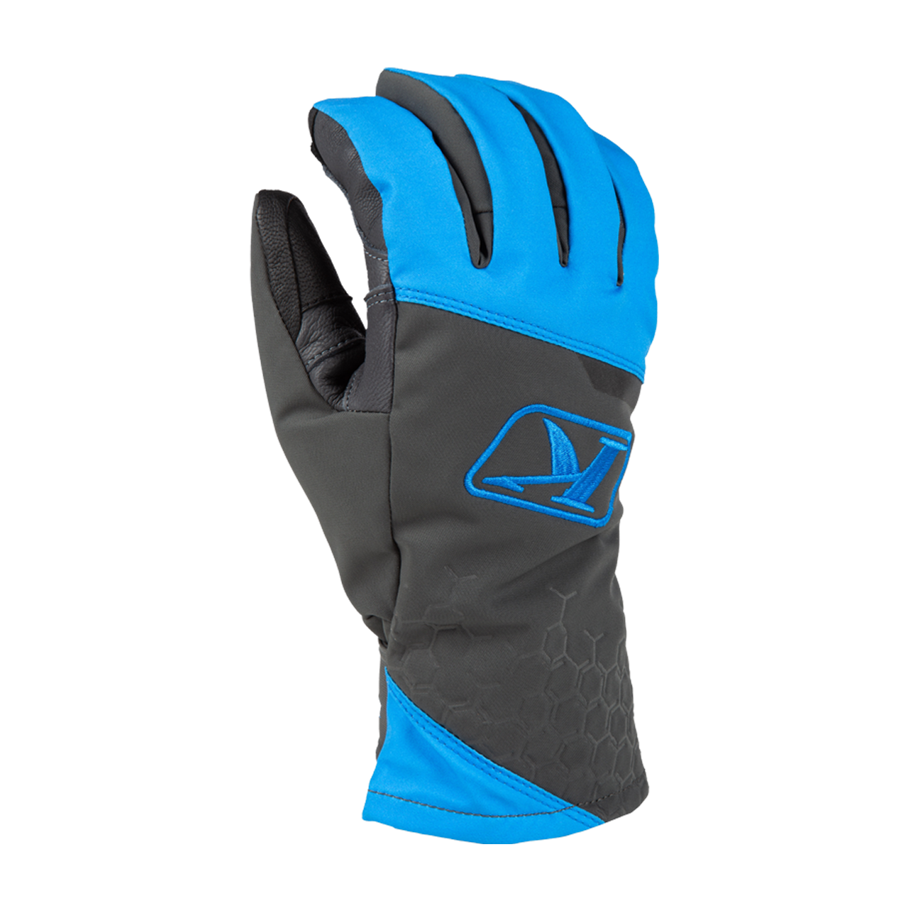 KLIM Guantes  Powerxross Asfalto-Azul Eléctrico Limonada