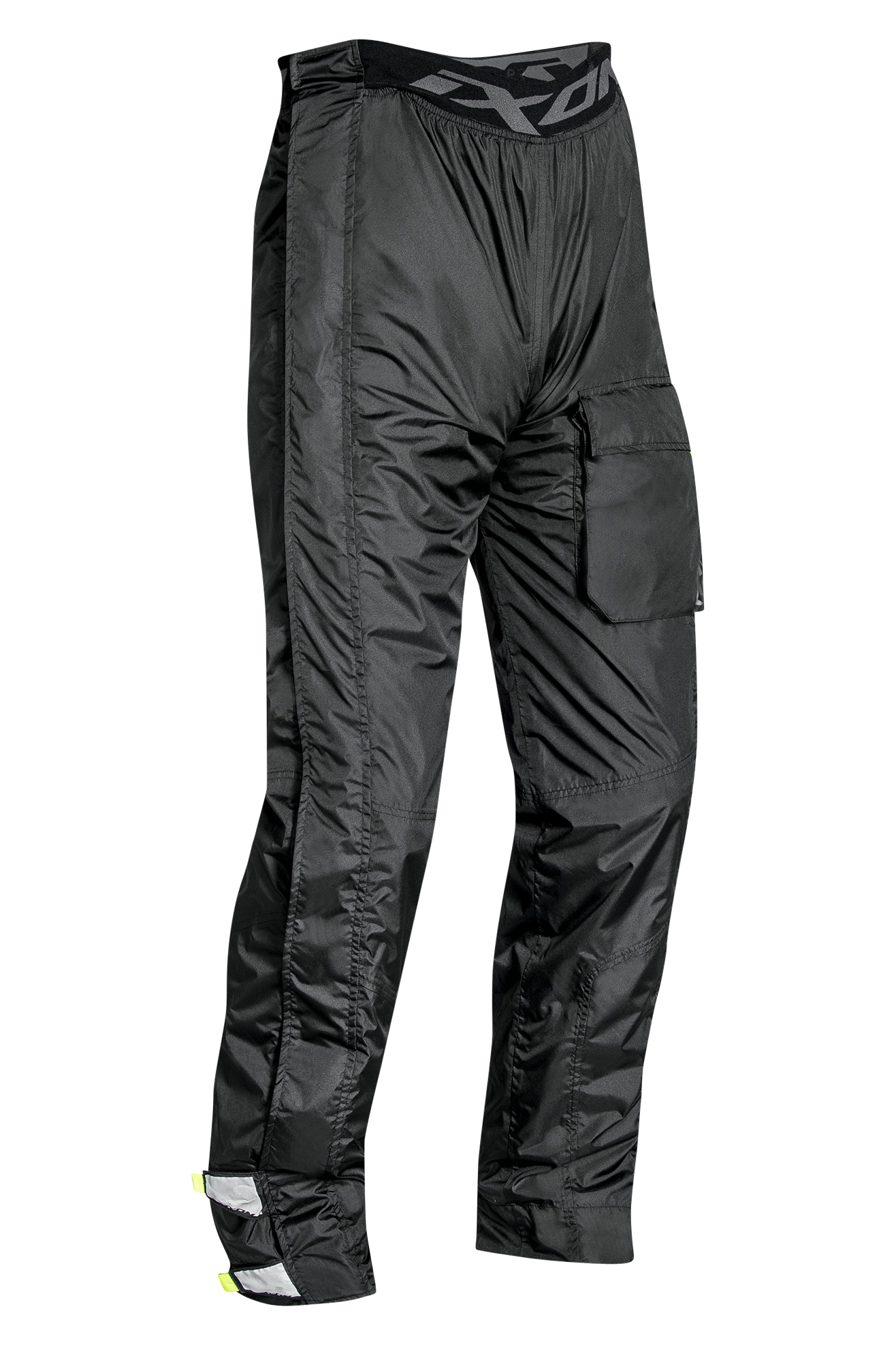 Ixon Pantalones Impermeables  Sutherland Negro -Amarillo Brillante
