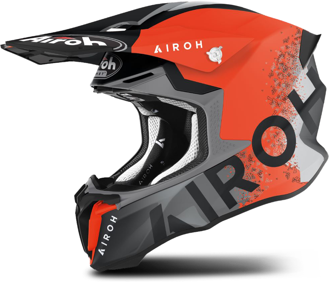 Airoh Casco de Cross  Twist 2.0 Lift Naranja