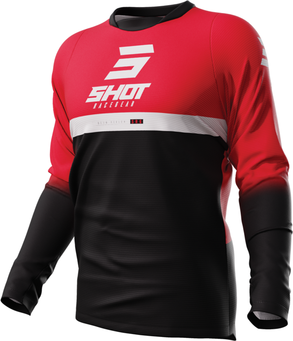 Shot Race Gear Camiseta de Cross Shot Reflex Roja