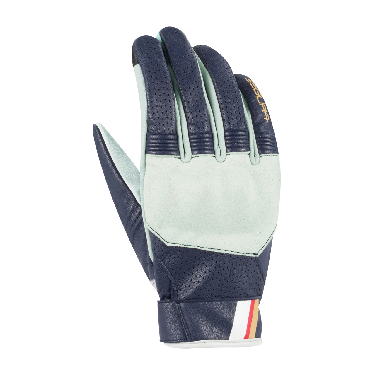 Segura Guantes de Moto  Mojo Azul Marino-Gris