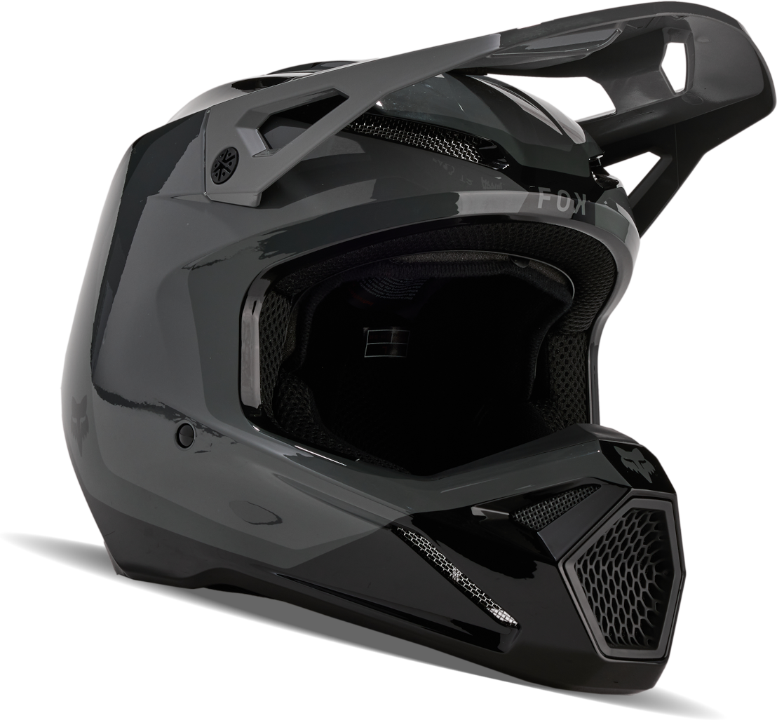 FOX Casco de Cross  V1 Nitro Sombra Oscura