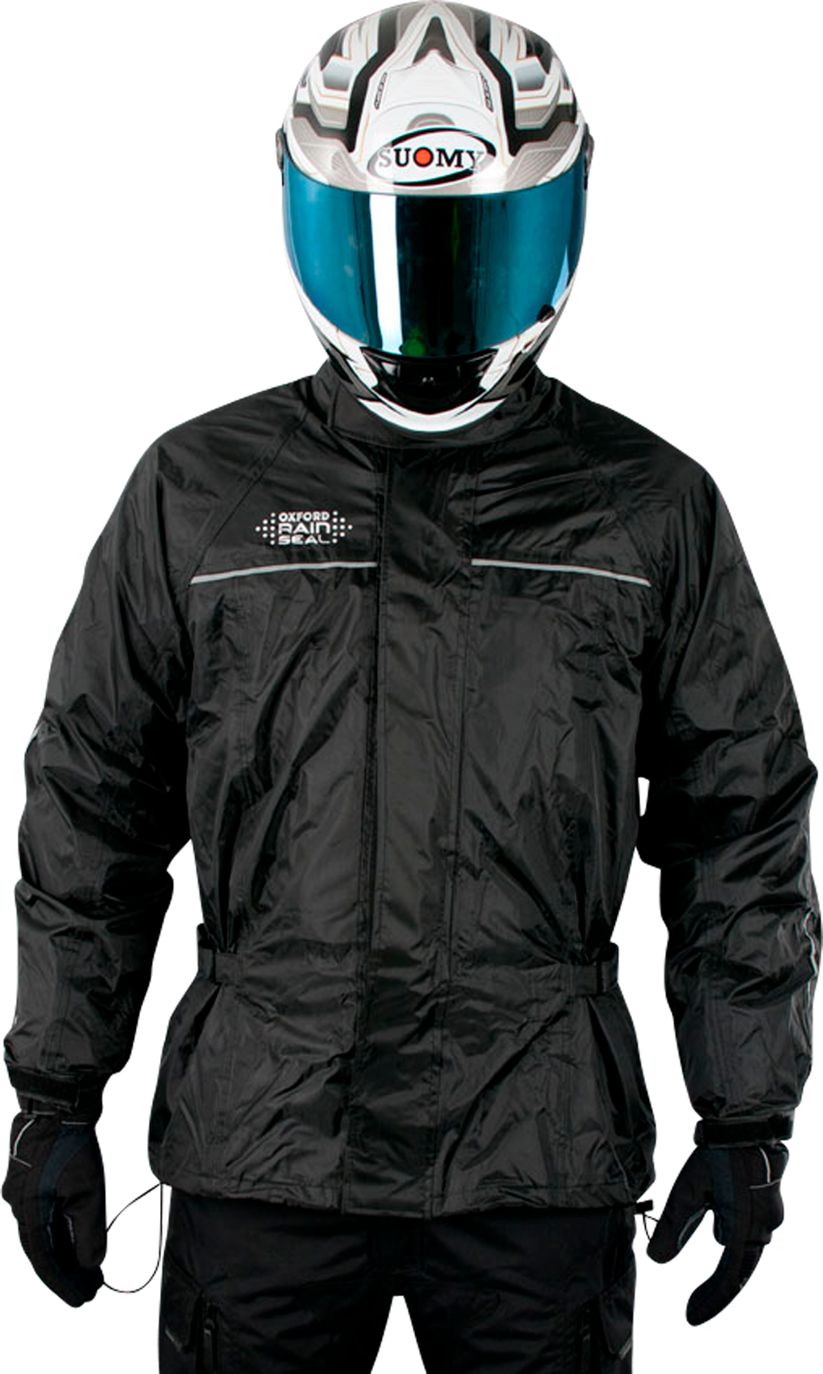 Oxford Chaqueta Impermeable  Negra