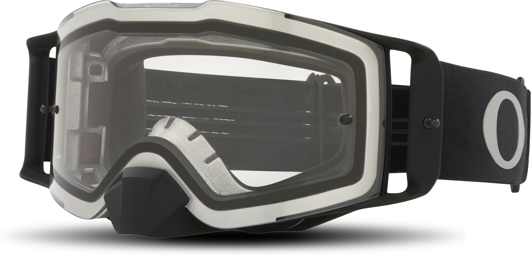 Oakley Gafas de Cross  Front Line Clear Tuff Blocks Negras