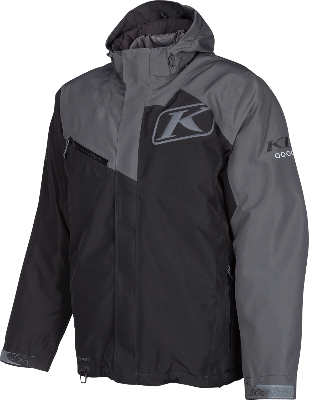 KLIM Chaqueta de Nieve  Kompound Negro-Asfalto