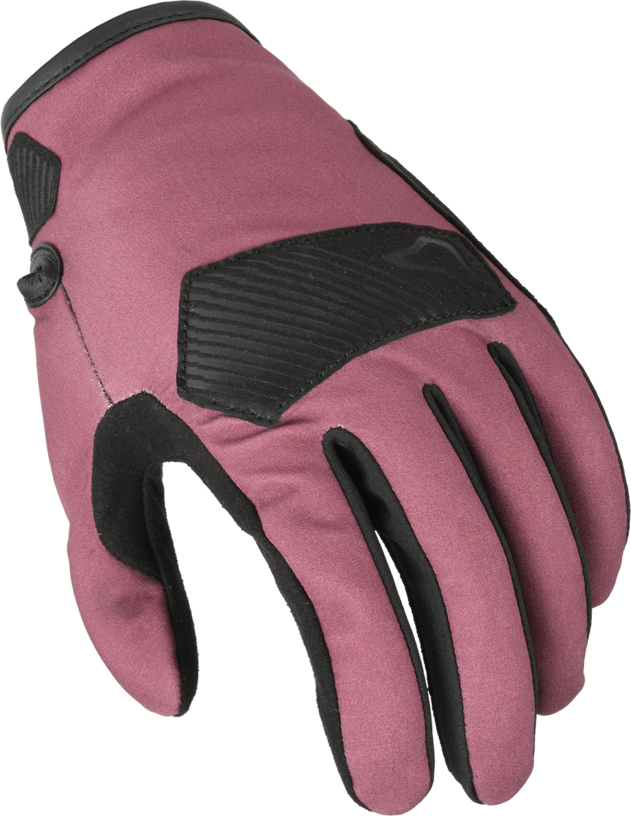 Macna Guantes de Moto Mujer  Spactra Rojo-Negro