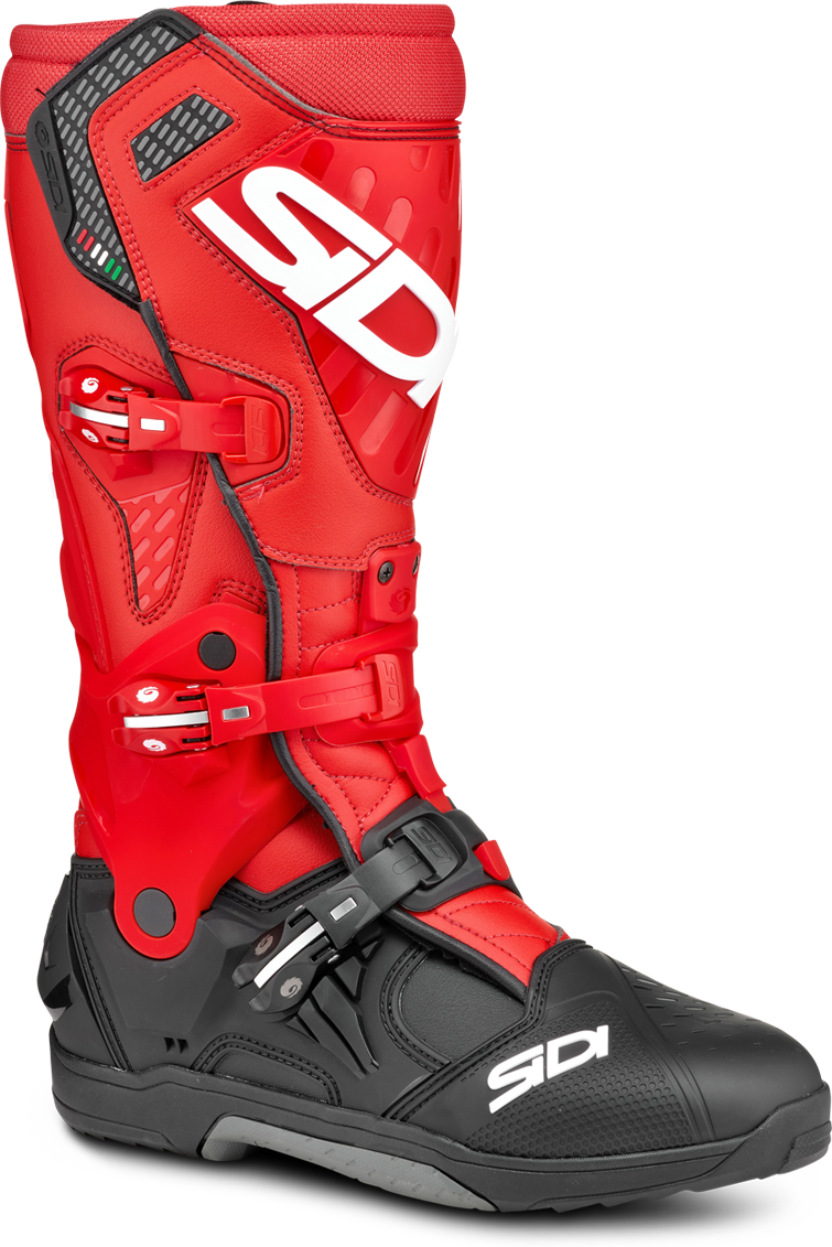 Sidi Botas de Cross  Crossair Negro-Rojo