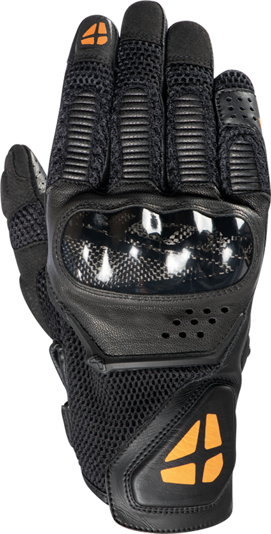 Ixon Guantes de Moto  RS4 Air Negro-Naranja