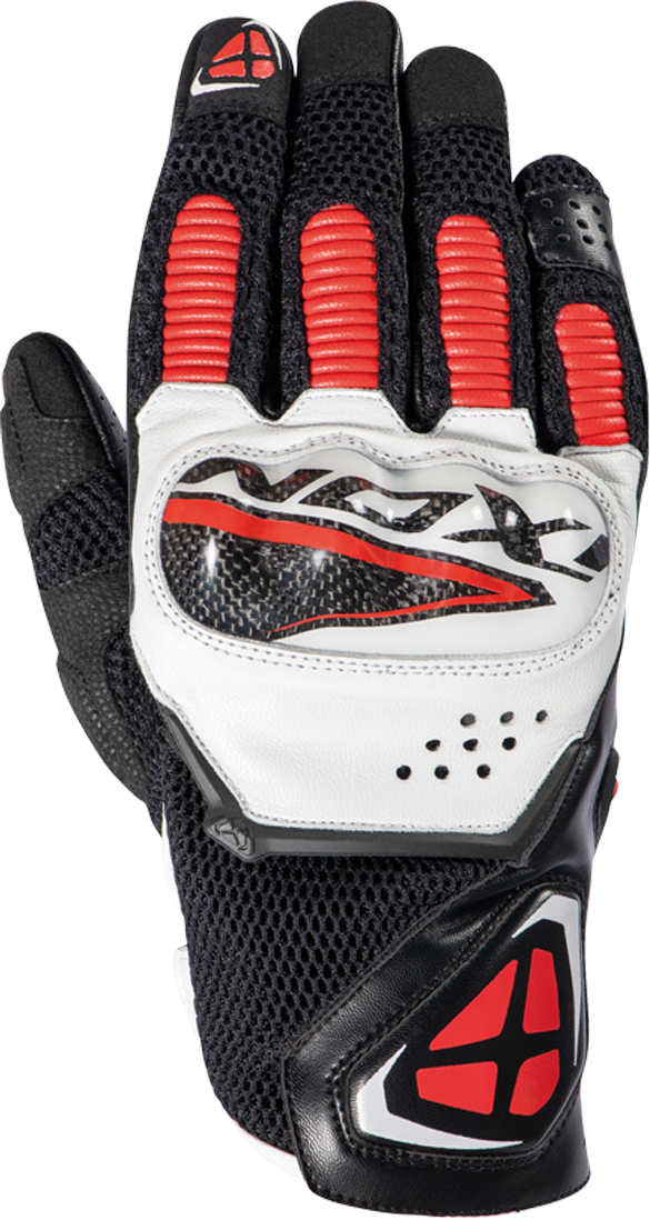 Ixon Guantes de Moto  RS4 Air Negro-Rojo-Blanco