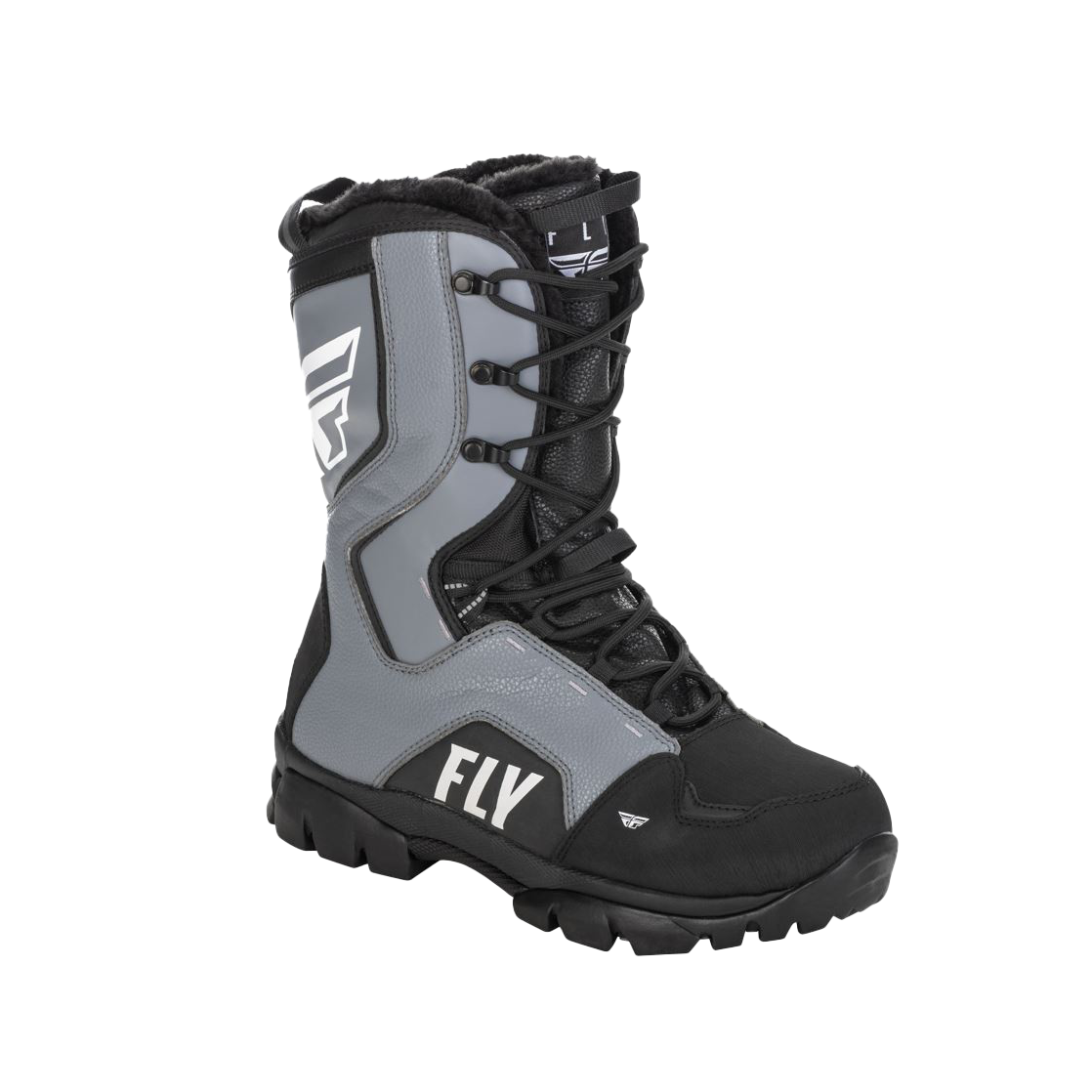 FLY Racing Botas de Moto de Nieve  Marker Negro-Gris