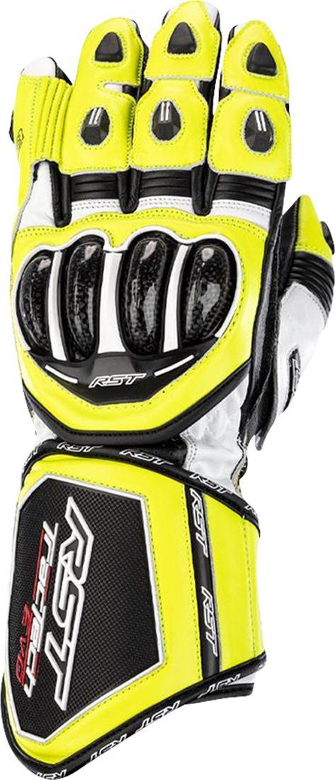 RST Guantes de Moto  TracTech Evo 4 Amarillo-Negro