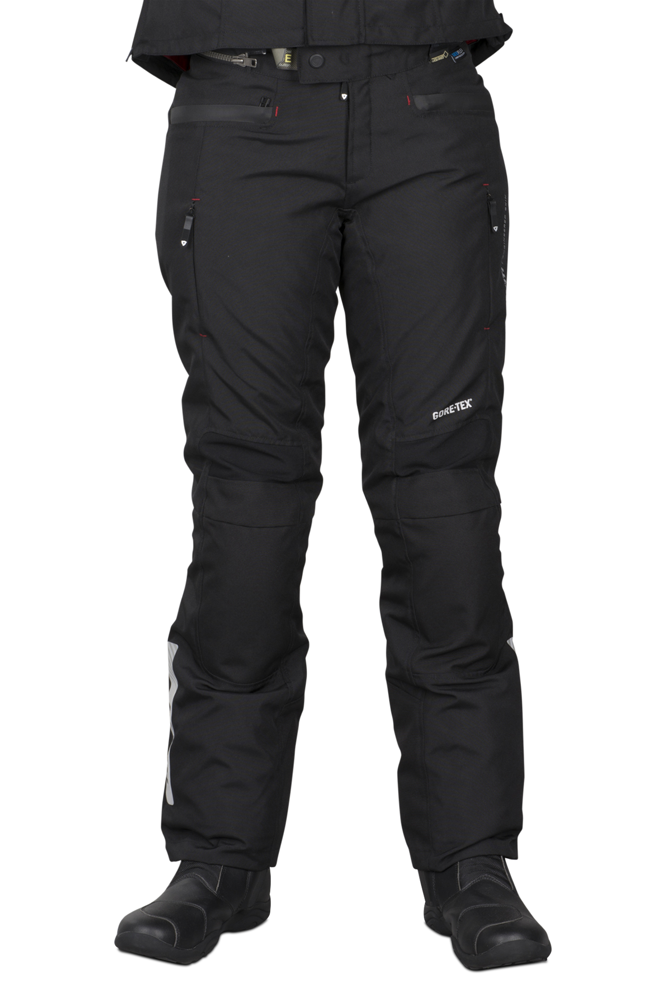 REV'IT! Pantalones de Moto  Neptune GTX Mujer Negro