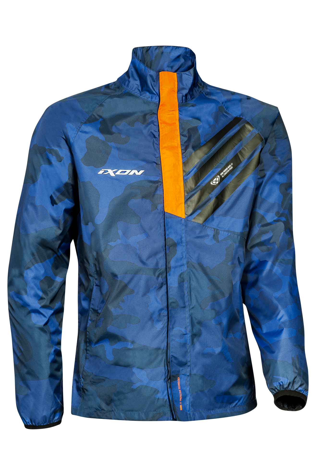 Ixon Chubasquero  Stripe Azul-Naranja