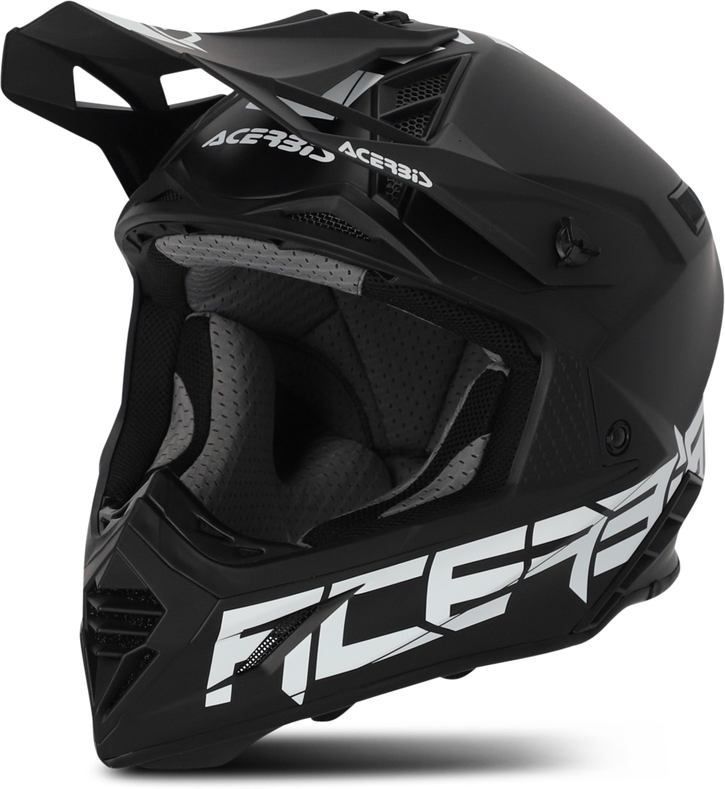 Acerbis Casco de Cross  X-Track Negro