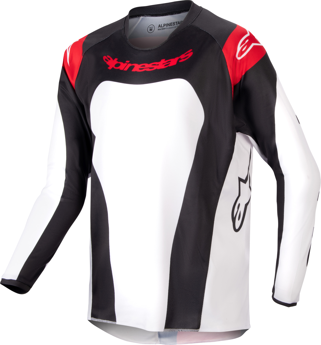 Alpinestars Camiseta de Cross Niño  Racer Ocuri Rojo-Blanco-Negro