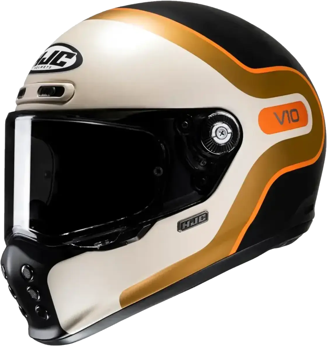 HJC Casco Integral  V10 Grape Beige-Marrón