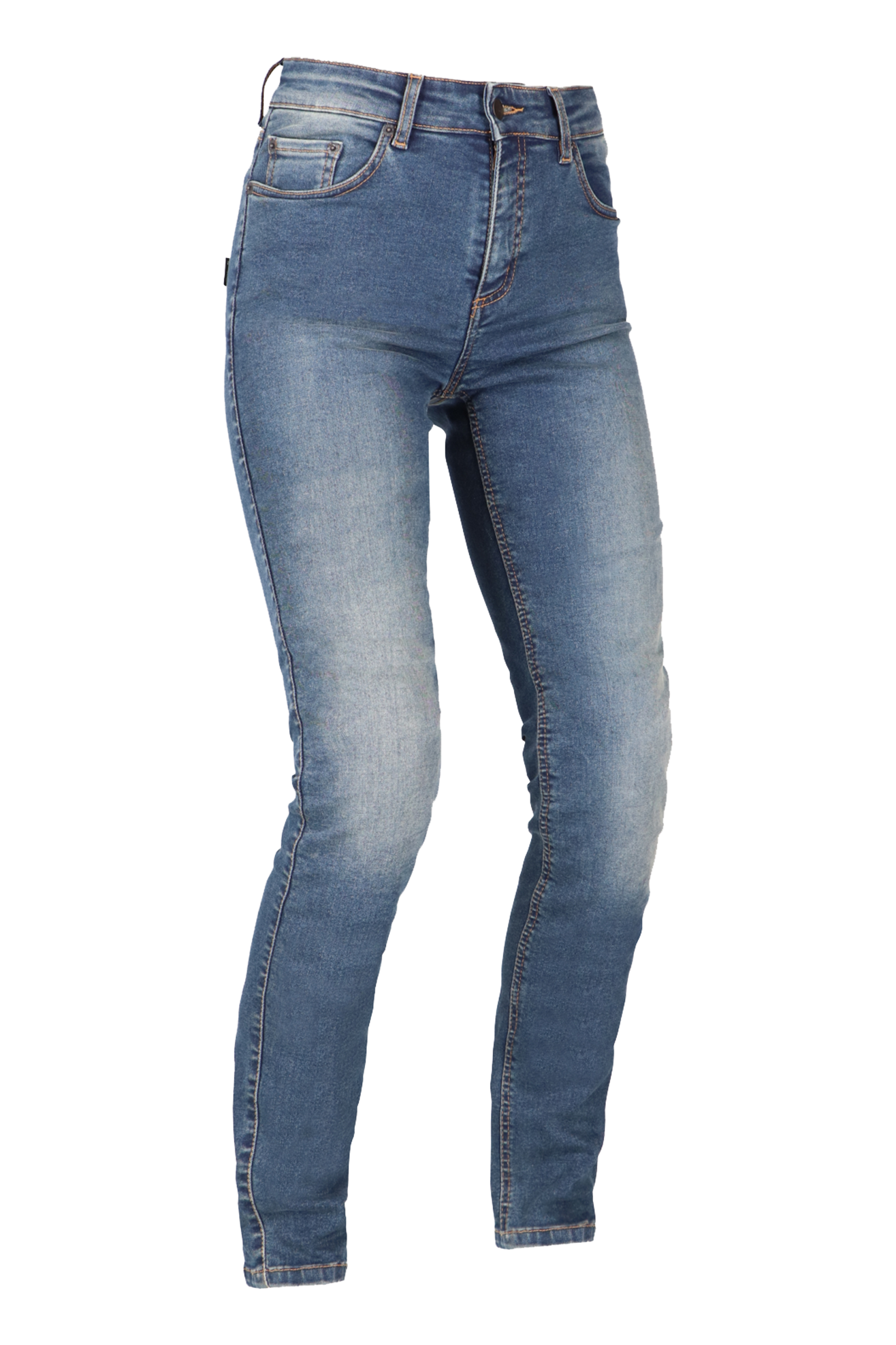 Richa Vaqueros de Moto para Mujer  Original 2 Slim Fit Azules Lavado