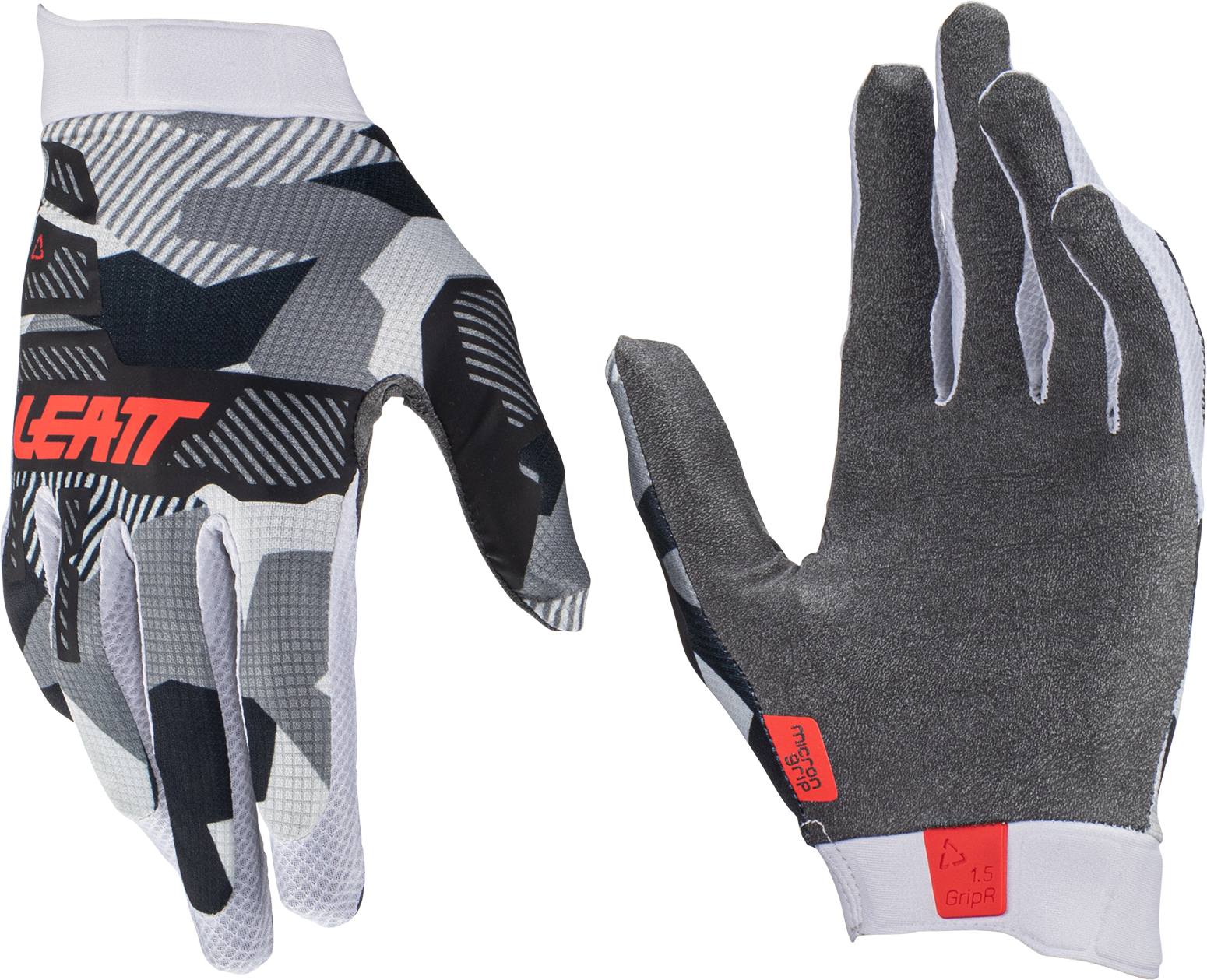 Leatt Guantes de Cross  Moto 1.5 GripR Naranjas