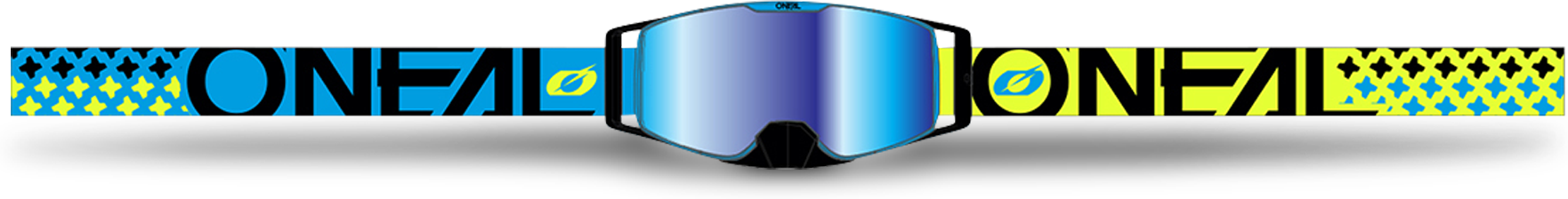 O'Neal Gafas de Cross  B-30 Azul-Amarillo