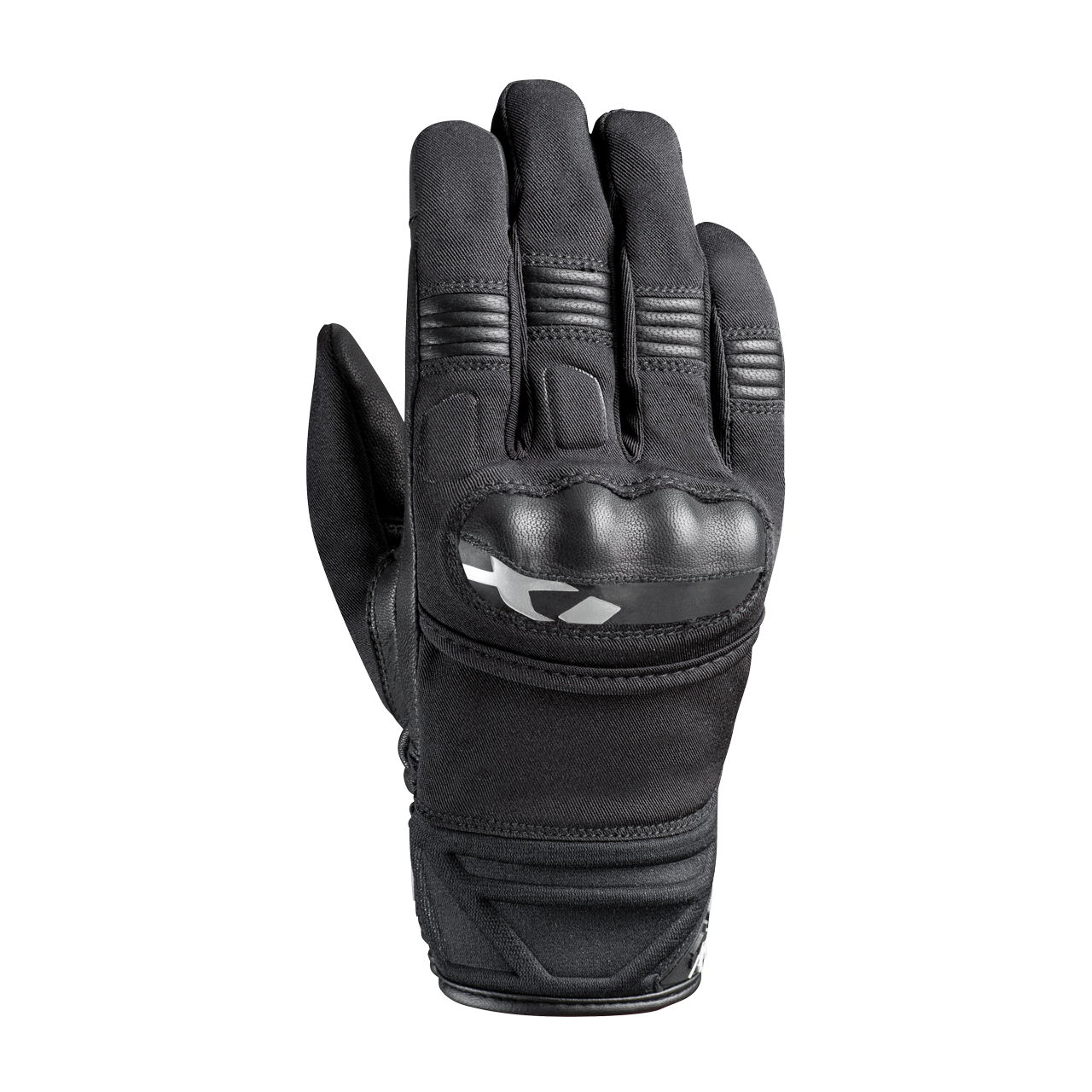 Ixon Guantes de Moto para Mujer  MS Picco Negro-Plateado