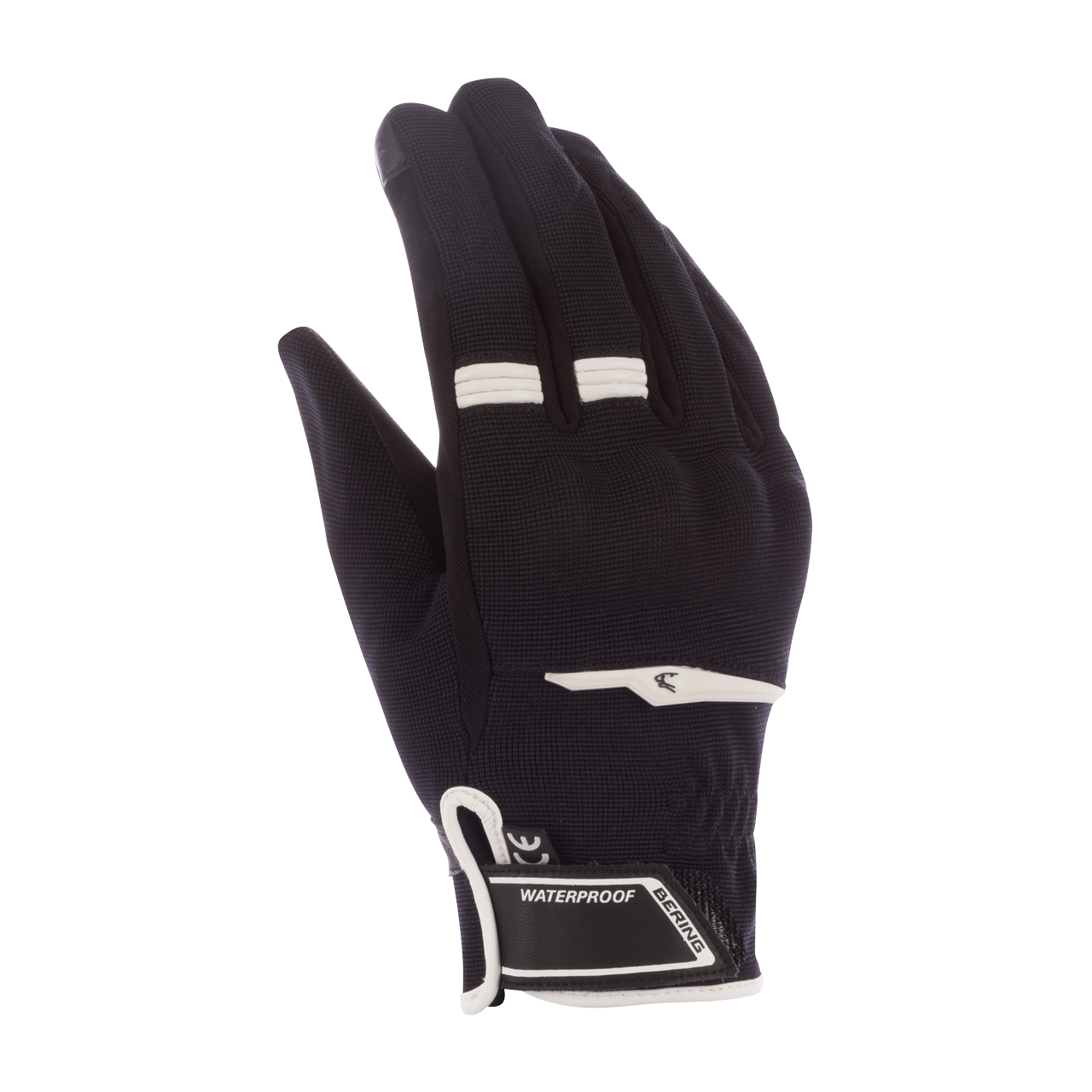 Bering Guantes de Moto  Borneo EVO Negro-Blanco