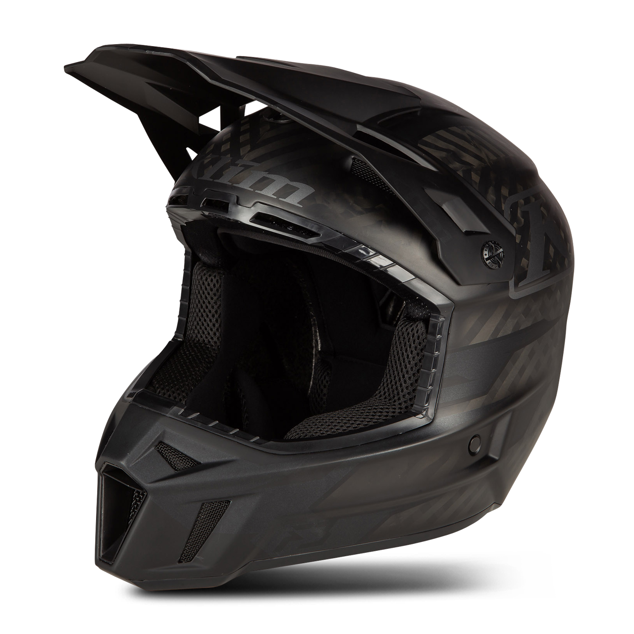 KLIM Casco de Cross  F3 Carbon Negro Mate