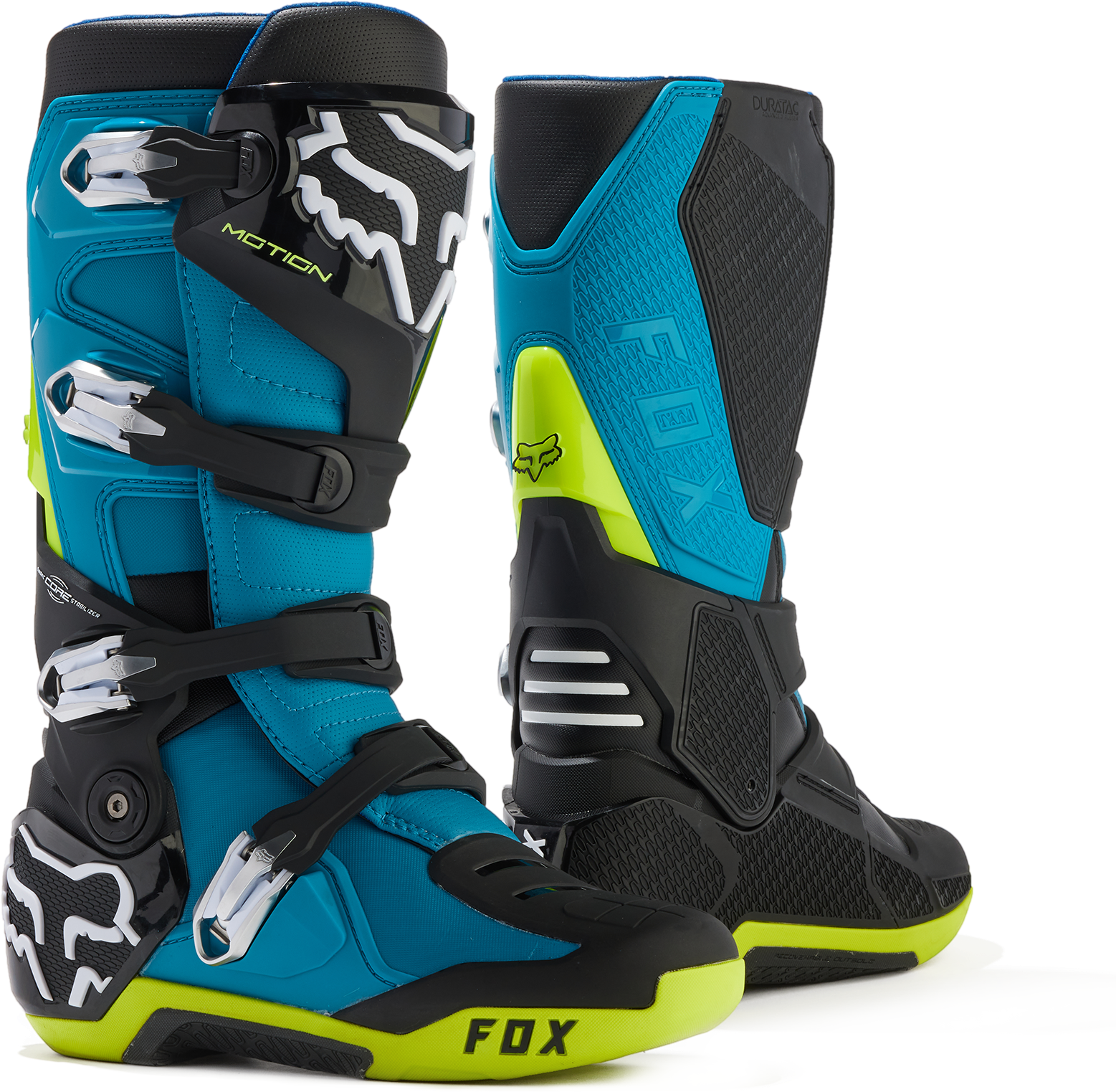 FOX Botas de Cross  Motion Azul Maui