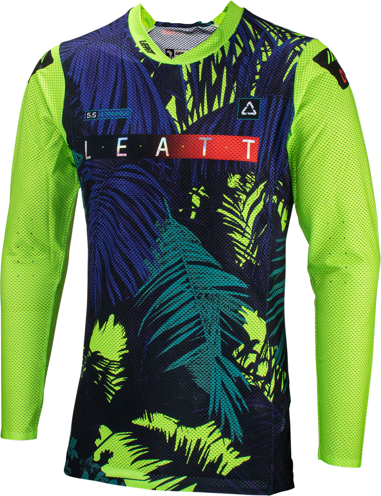 Leatt Camiseta de Cross  Moto 5.5 UltraWeld Jungla