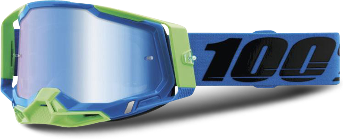 100% Gafas de Cross  Racecraft 2 Fremont Azules