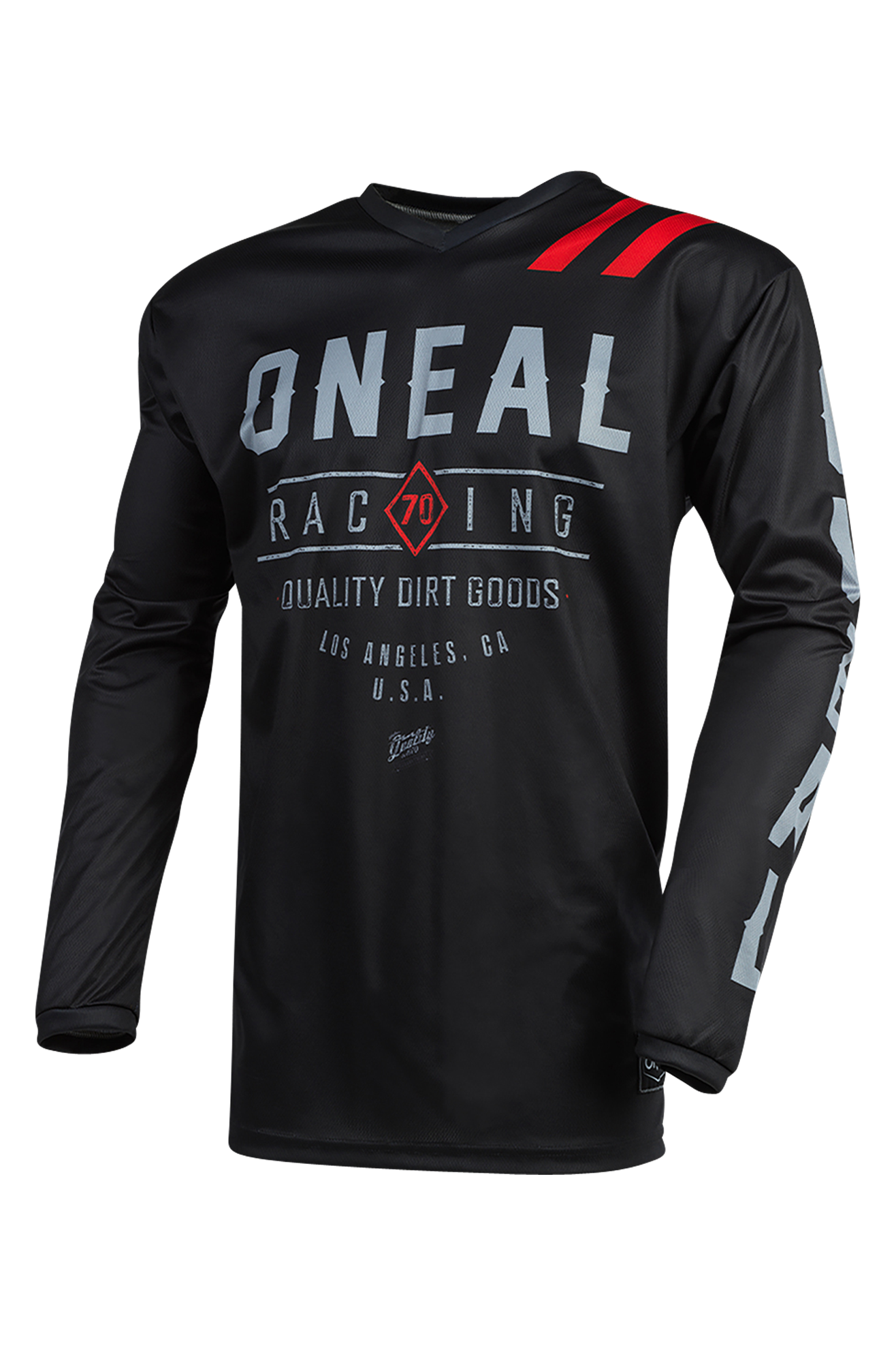 O'Neal Camiseta de Cross  Element Negro-Gris