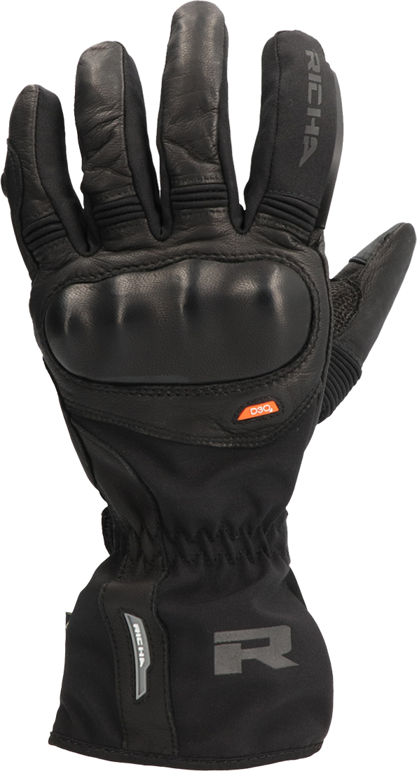 Richa Guantes de Moto  Hypercane GTX Negros