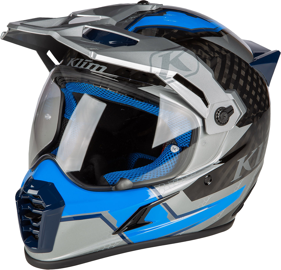 KLIM Casco Adventure  Krios Pro Azul Eléctrico