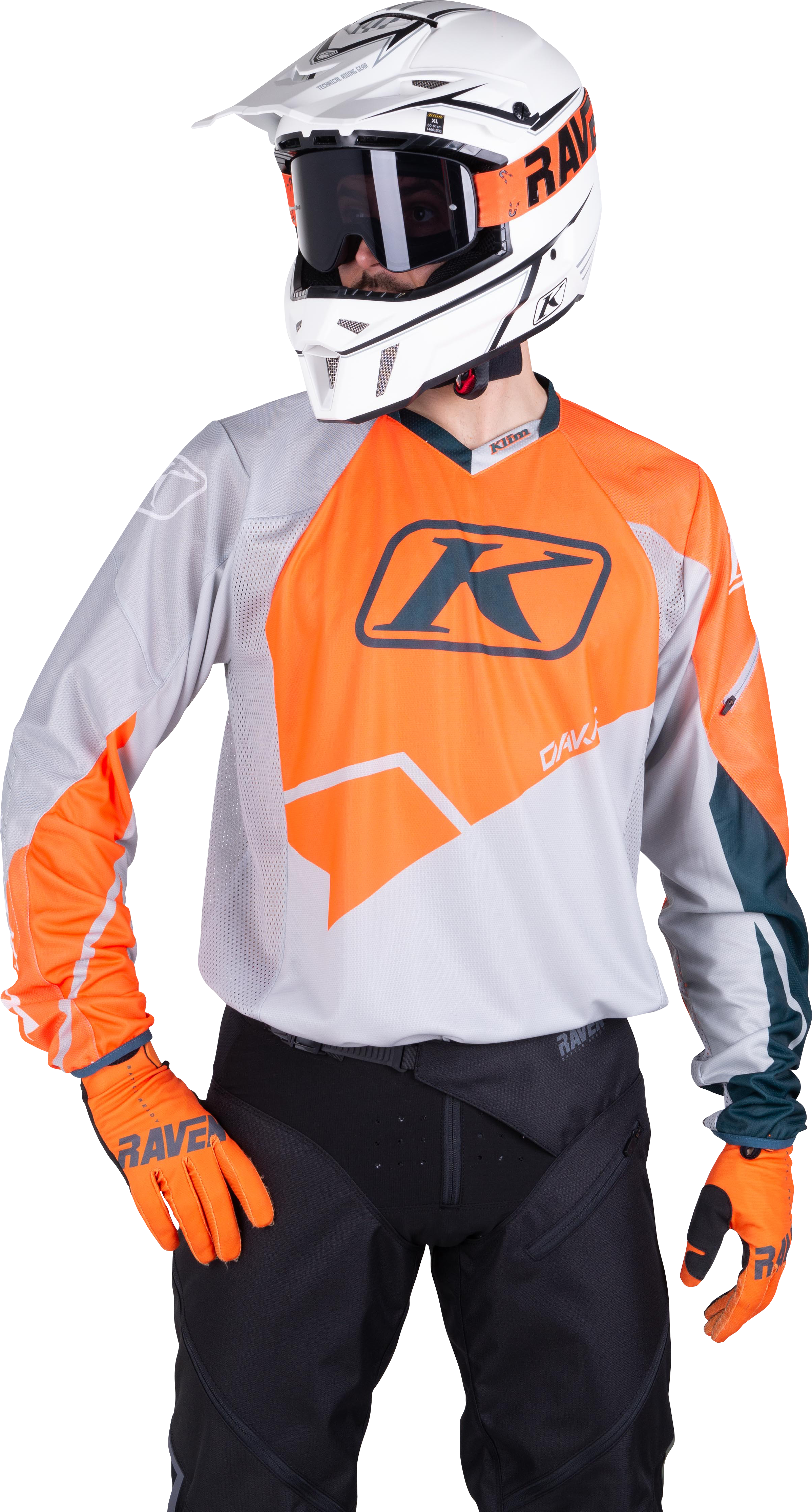 KLIM Camiseta de Cross  Dakar Striking Petrol