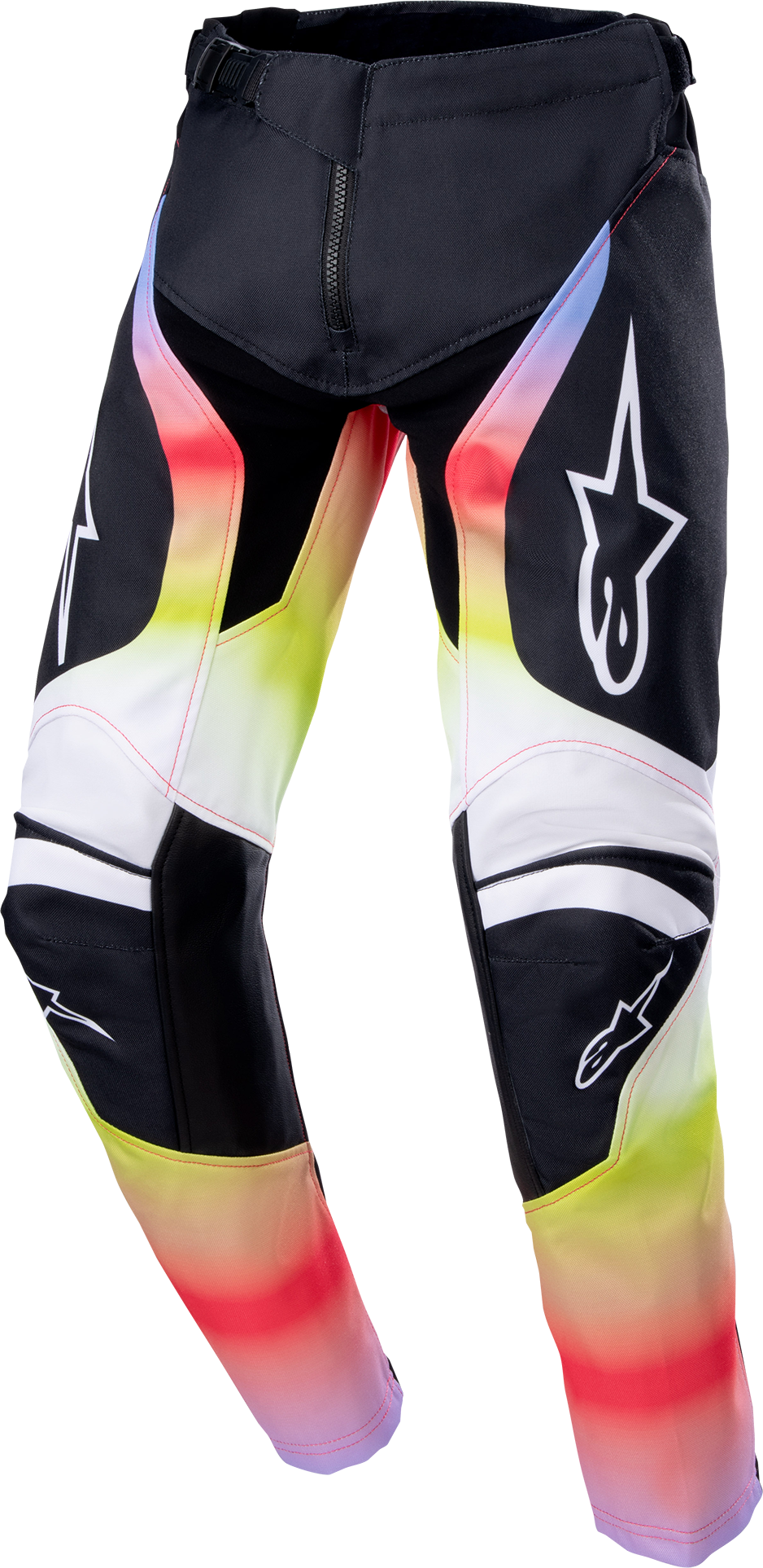 Alpinestars Pantalones de Cross Niño  Racer Semi Negro-Multicolor