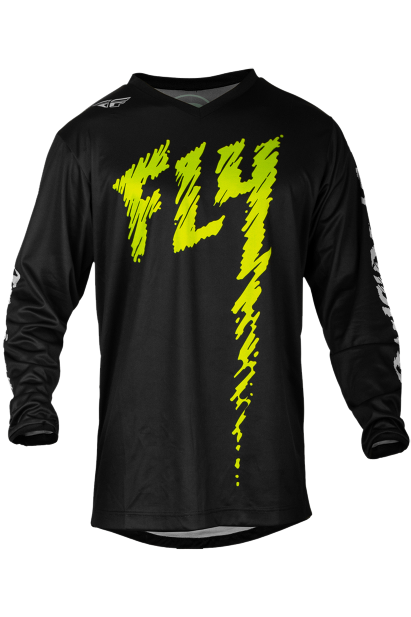 FLY Racing Camiseta de Cross Niño  F-16 Verde