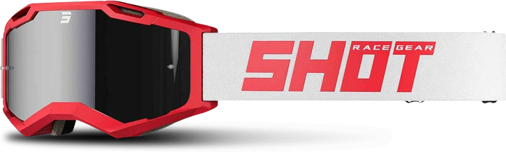 Shot Race Gear Gafas de Cross Shot Iris 2.0 Solid Rojas