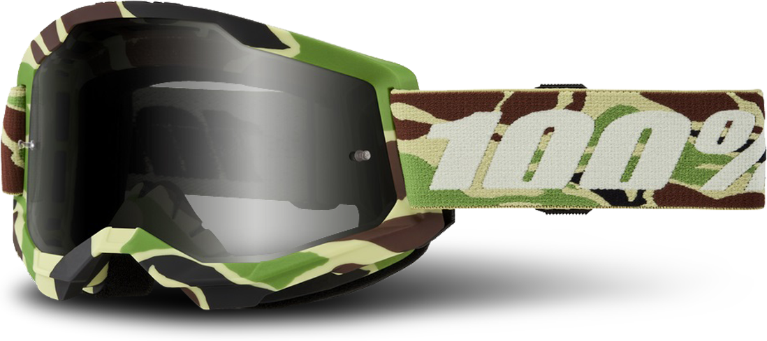 100% Gafas de Cross  Strata 2 Camuflaje