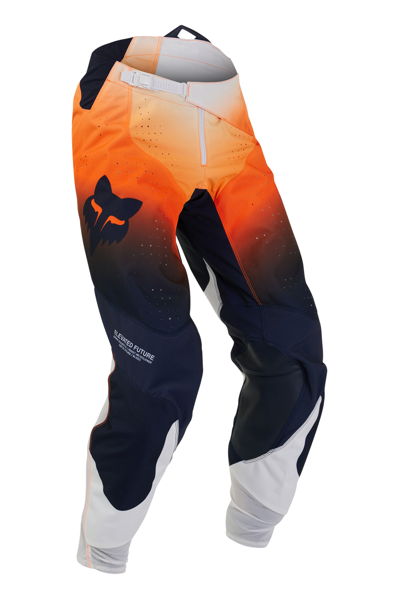 FOX Pantalones de Cross  360 Revise Azul Marino-Naranja
