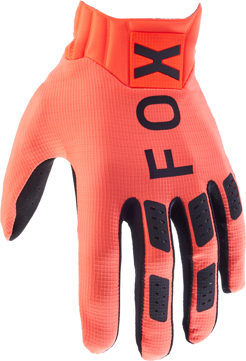 FOX Guantes de Cross  Flexair Naranja Fluo